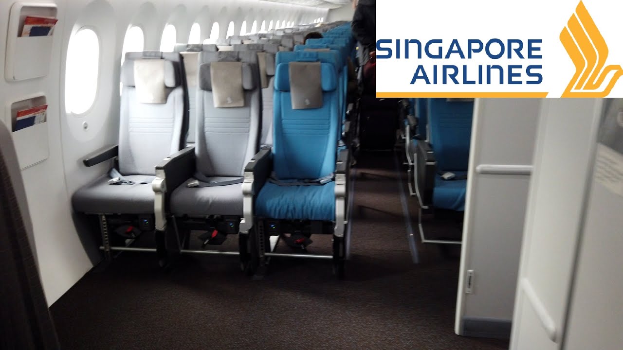 Singapore Airlines B787-10 Dreamliner Singapore to Bali