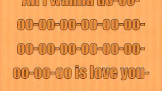 All I Want To Do - Sugarland (with lyrics)