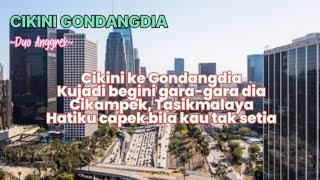 Cikini Gondangdia ~ Duo Anggrek | Lyrics