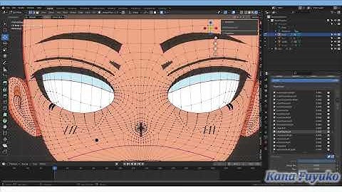 【Snow Angel ENVTuber】How To Easily Add A Smile Blink Like Live2D Models To 3D ARKit Blendshapes!!!