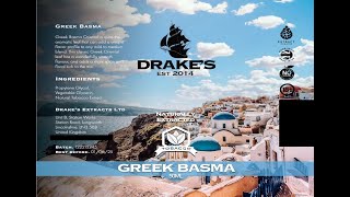 Drake’s Greek Basma Oriental NET | Perfect blend for 1st time tobacco vape + comparison to LT Basma