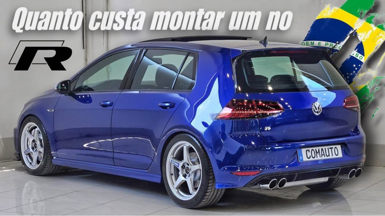QUANTO CUSTA MONTAR UM GOLF R NO BRASIL 💰? Não esperava por isso 😱