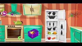 BABY GIRL HOUSE CLEANING PART 8 ( HOME CLEAN UP) MEMBERSIHKAN RUANG DAPUR screenshot 3