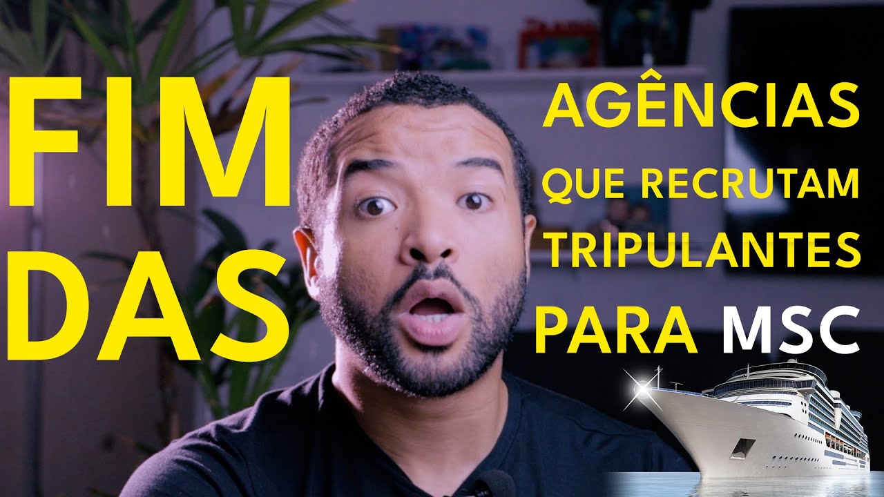 Nova mudança no recrutamento de brasileiros para trabalhar na MSC | Mundo do Marco