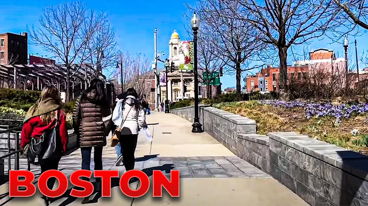 Boston LIVE Exploring on Monday Afternoon (April 4...