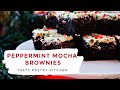 Peppermint Mocha Brownies