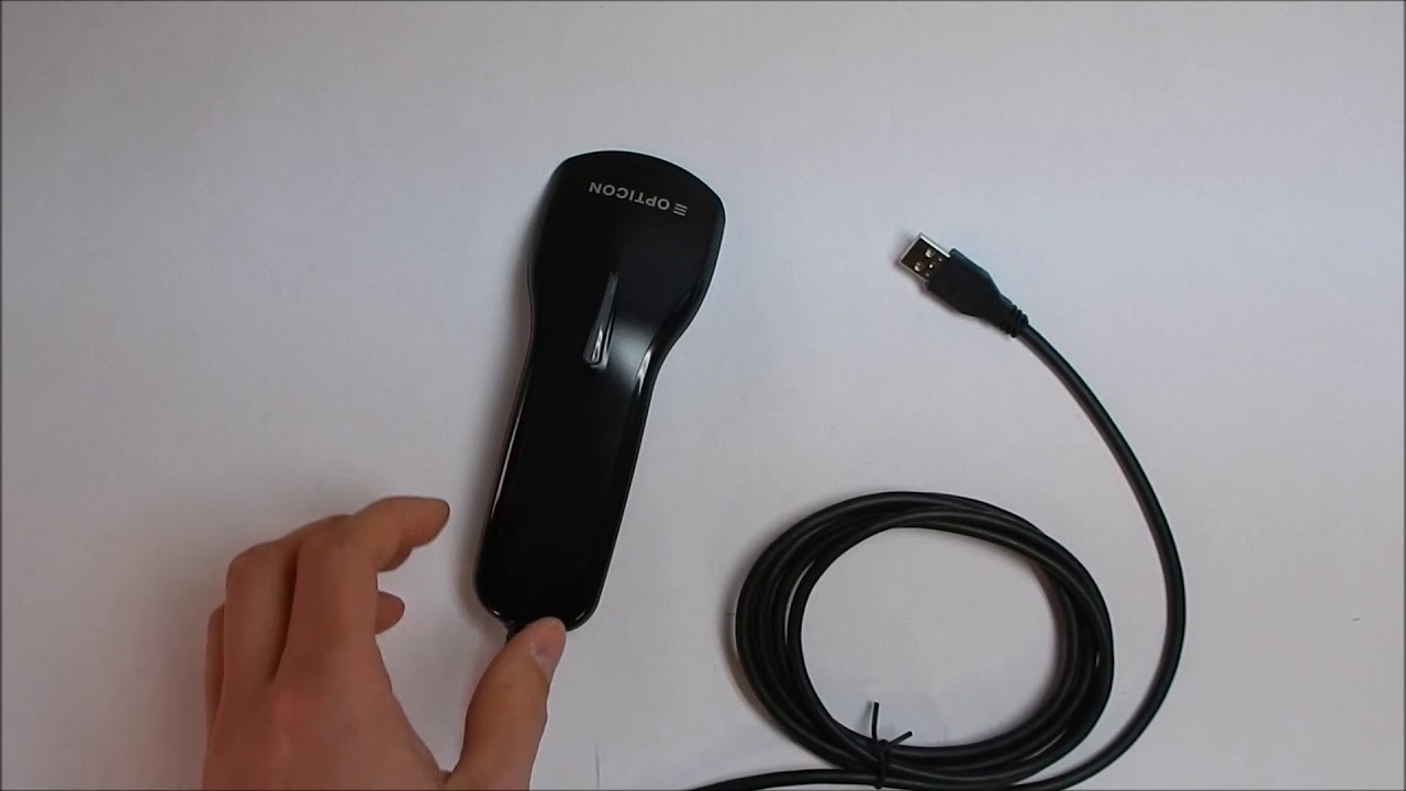 Opticon L22X 2D Barcode Scanner Unboxing YouTube