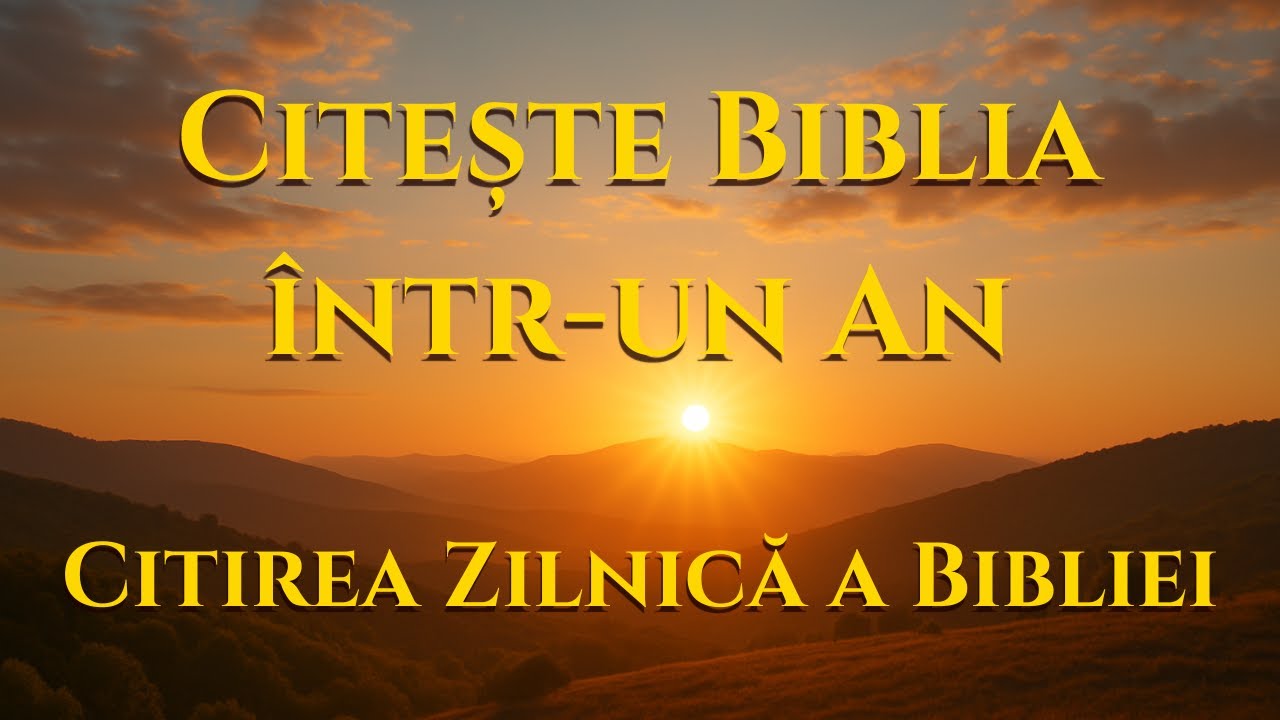 Ziua 066 - Citirea Zilnică a Bibliei | Centrul de Citire a Bibliei