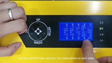 How to seetting techfine inverter#inverter