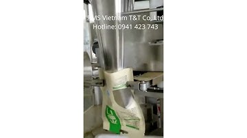 Máy đóng gói bột túi zipper tự động - PMS Vietnam