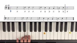 Rain, Rain! - Alfred Basic Piano Lesson Book 1A