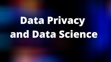 Data Privacy : GDPR and Machine Learning