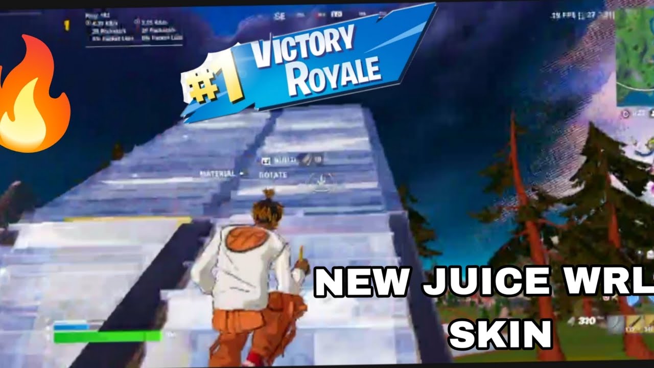 NEW FORTNITE JUICE WRLD SKIN GAMEPLAY 🔥 - YouTube