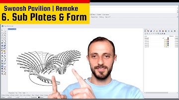 6- Swoosh Pavilion: Defining Sub Structure Plates 🛠️ #fabrication  #SwooshPavilion #grasshopper3d