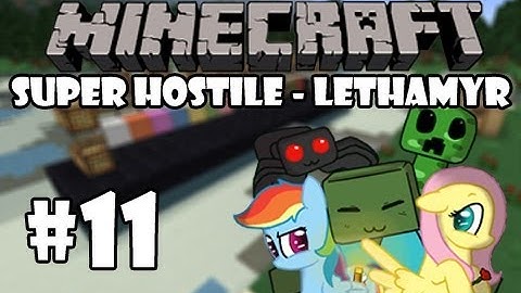 Minecraft: My Little Pony Adventures - Super Hostile - Lethamyr Part 11 | Finishing House & Doggies!
