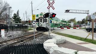 GO Train Arriving at Markham Station 14