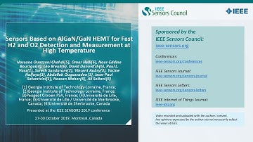 Sensors Based on AlGaN/GaN HEMT for Fast H2 and O2 Detection and Measurement at High Temperature