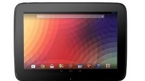 Nexus 10 Unboxing - CrazyMikesapps