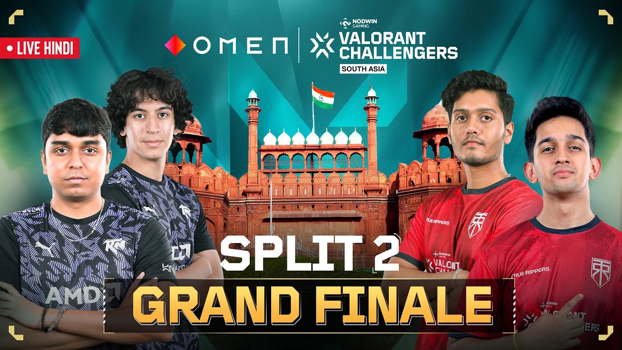 [HINDI] OMEN Valorant Challengers South Asia 2025 Split 2 Grand