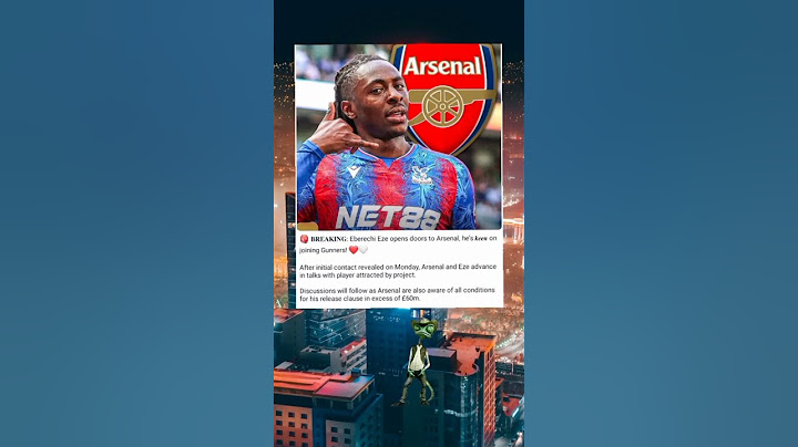 🚨 Eberechi Eze Open to Arsenal Move | Crystal Palace Star Keen on Gunners Switch 🔴#football #shorts
