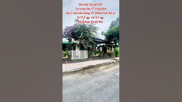 Bán lỗ căn biệt thự 2 mặt tiền đường tại trung tâm Trảng Bom, đối diện công viên #batdongsan