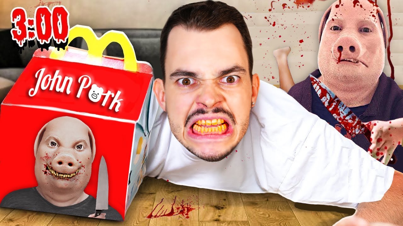 BESTELLE und KAUFE niemals JOHN PORK HAPPY MEAL um 3 UHR nachts !! (Er rächt sich)