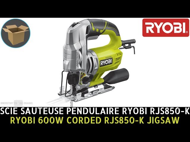 Scie sauteuse pendulaire RYOBI - 600W - 98mm - RJS980-KA5