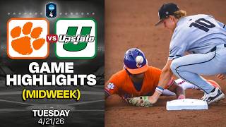SC Upstate vs Clemson (EXCITING START!) Midweek | 2026 College Baseball Highlights