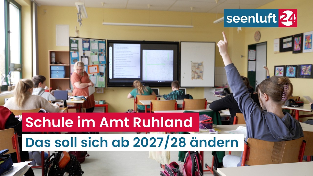 Schule Ruhland und Grundschule Guteborn sollen sich zusammen schließen - Pläne für 27/28 im Amt