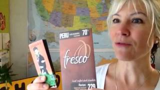 Two vastly different chocolate bars from Peru