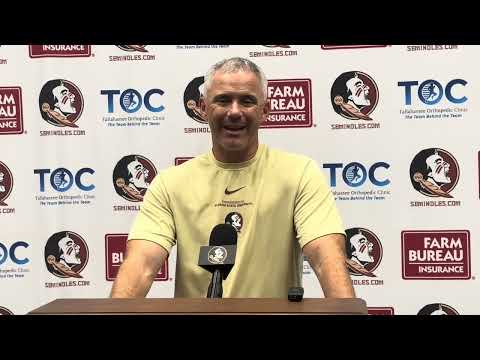 FSU Football: Mike Norvell speaks on move week, Saturday competition, and more