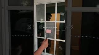 ​How to Frost Windows with PVA Glue | Easy DIY Window Privacy Hack