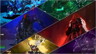 Promotion | (Ether - Blue Abyss) Boss Battle Compilaton | Slayer Legend