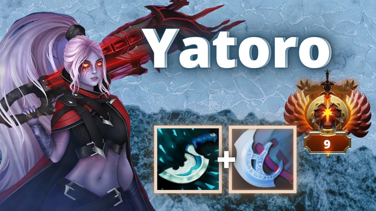 YATORO УНИЧТОЖАЕТ 9500 AVG! ЯТОРО на ДРОВКЕ - Yatoro Drow Ranger DOTA 2