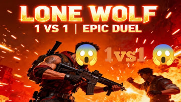 Lone Wolf - Free Fire Intense 😱 1v1 😱...... 