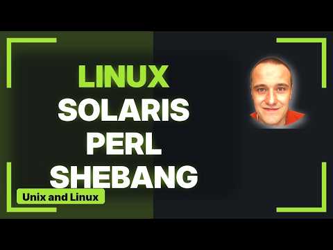 Unix & Linux: Shell attempts to interpret Perl script in spite of correct shebang (3 Solutions!!)