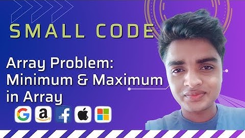 Minimum and maximum in Array in C++