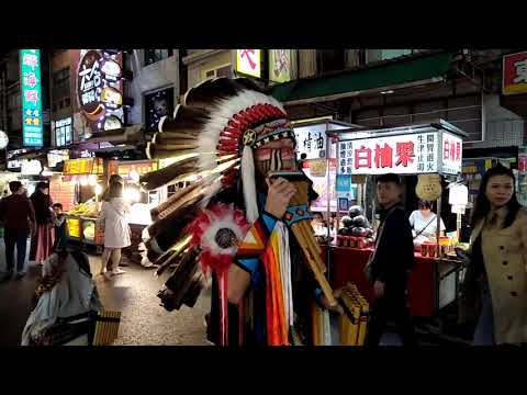 20200111 印地安音樂街頭表演