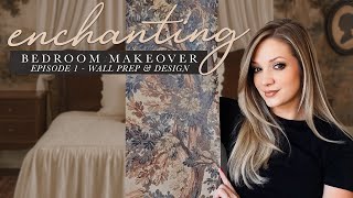 Finally Creating our DREAM Bedroom!! // Wallpaper Removal & Design