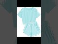 CNJFJ Kids Summer Plaid Print T-Shirt & Shorts Set - Cute & Comfy Outfit!
