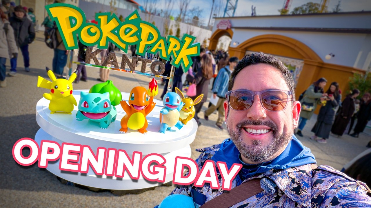 Inside The World's First Pokémon Theme Park (Full Tour)