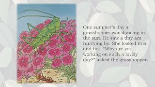 The Grasshopper and the Ant - Aesop's Fables - Usborne Animal Stories - Read-a-long - Read aloud