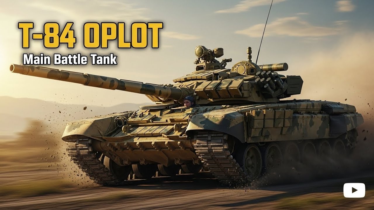 “T-84 Oplot รถถังหลักสุดแกร่งจากยูเครน | เจาะลึกทุกมุมพลังรบ | ZK zone Center”