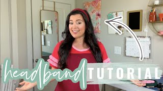 DIY Padded Headband Tutorial