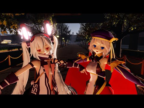 【MMDアズレン】ラフィーとZ23に「メランコリック * C.S.Portリアレンジ *」を踊ってもらいました【らぶ式】