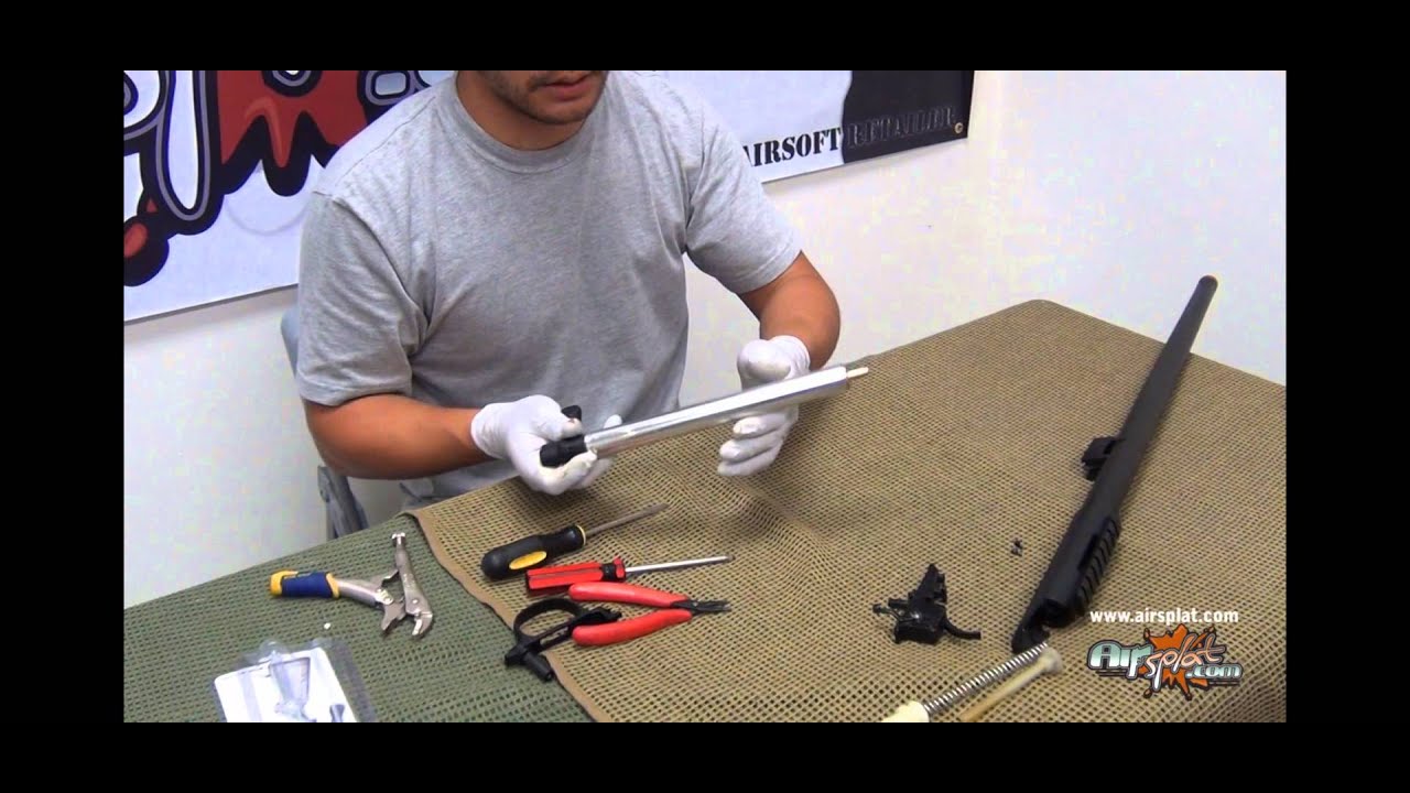 AirSplat Tech Tips MB02/MB03 Airsoft Cylinder Kit Installation YouTube