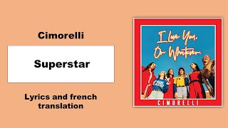 Cimorelli - Superstar | Lyrics and french translation
