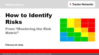 How To Identify New Risks - Building Risk Registers
