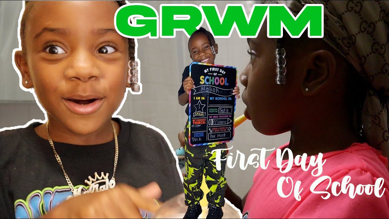 GRWM : First Day Of 1st Grade - YouTube
