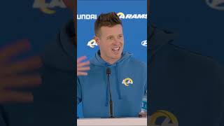 "[Tyler Higbee's] got a great energy about him" 👏 #rams #nfl #shorts